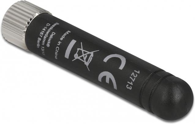Actual product image Delock LPWAN 868 MHz antenna SMA connector 1.6 dBi omnidirectional rigid black
