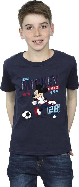 Image du produit Disney - T-shirt MICKEY MOUSE TEAM MICKEY FOOTBALL - Garçon (128)