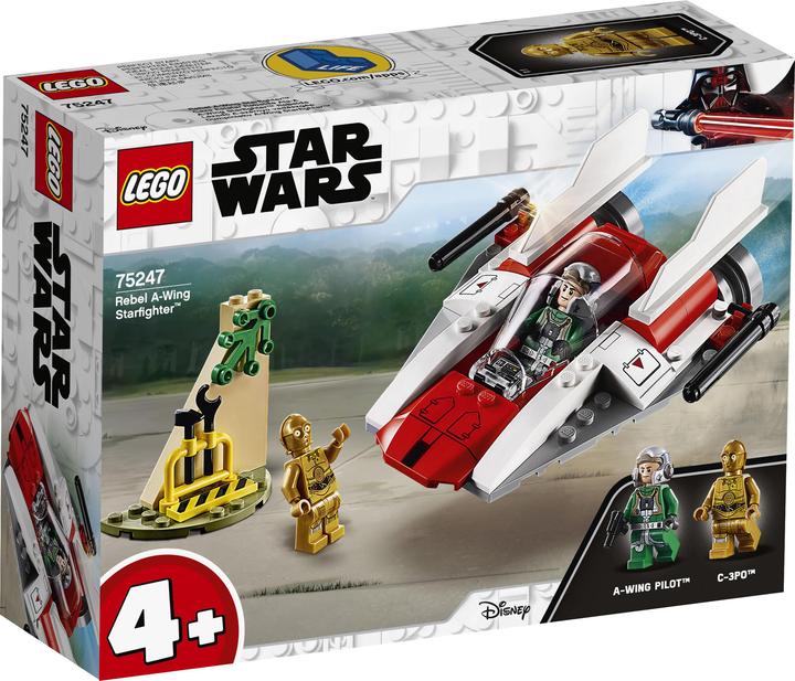 Actual product image LEGO Rebel A-Wing Starfighter (75247, LEGO Star Wars)