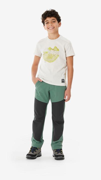 Immagine prodotto Quechua Kids’ Softshell Hiking Trousers 7-15 Years - MH900 - Green (14, 15, 16)