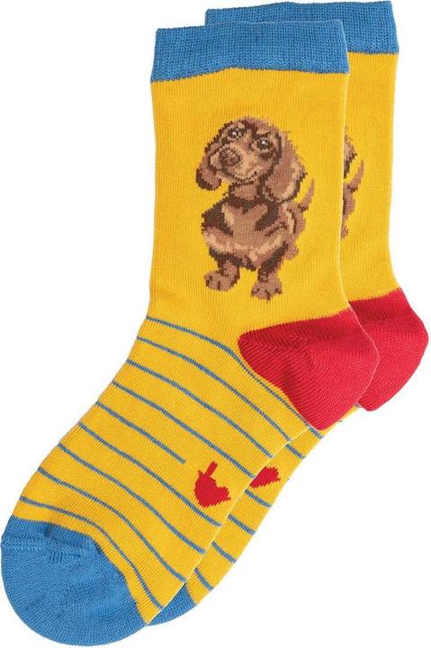 Immagine prodotto Wrendale Design Kindersocken 'Little One' Dackel Grösse 27-31 (27 - 31)