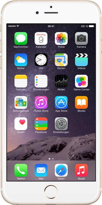Produktbild Apple iPhone 6 Plus (64 GB, Gold, 5.50", Single SIM, 8 Mpx, 4G)