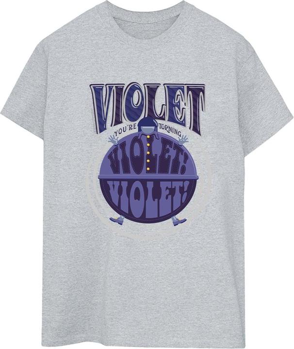 Produktbild Willy Wonka & the Chocolate Factory Violet Turning Violet TShirt (3XL)