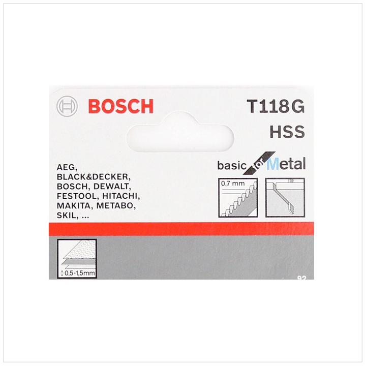 Immagine prodotto Bosch Professional Zubehör T 118 G Basic