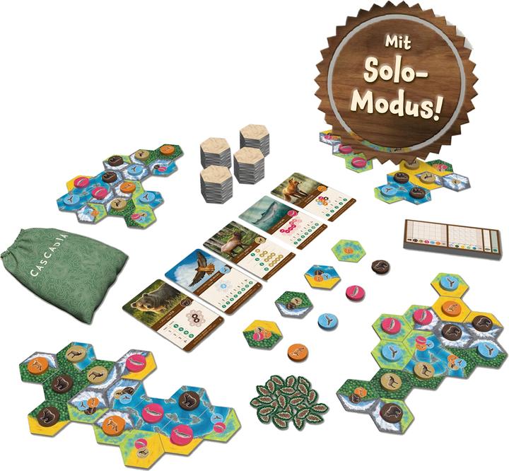 Image du produit Kosmos Familienspiel Cascadia – Im Herzen der Natur (Allemand)