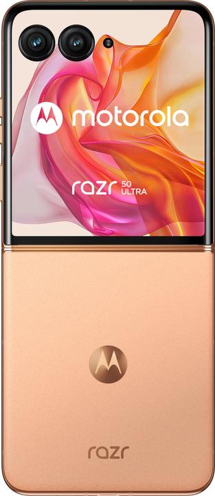 Immagine prodotto Motorola Razr 50 Ultra (512 GB, Peach Fuzz, 6.90", SIM + eSIM, 50 Mpx, 5G)