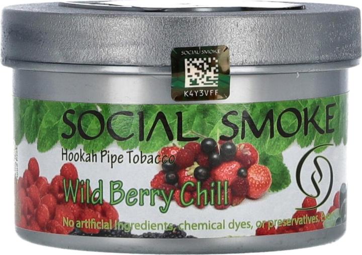 Actual product image Social Smoke Wild Berry Chill (Freshness, 250 g)