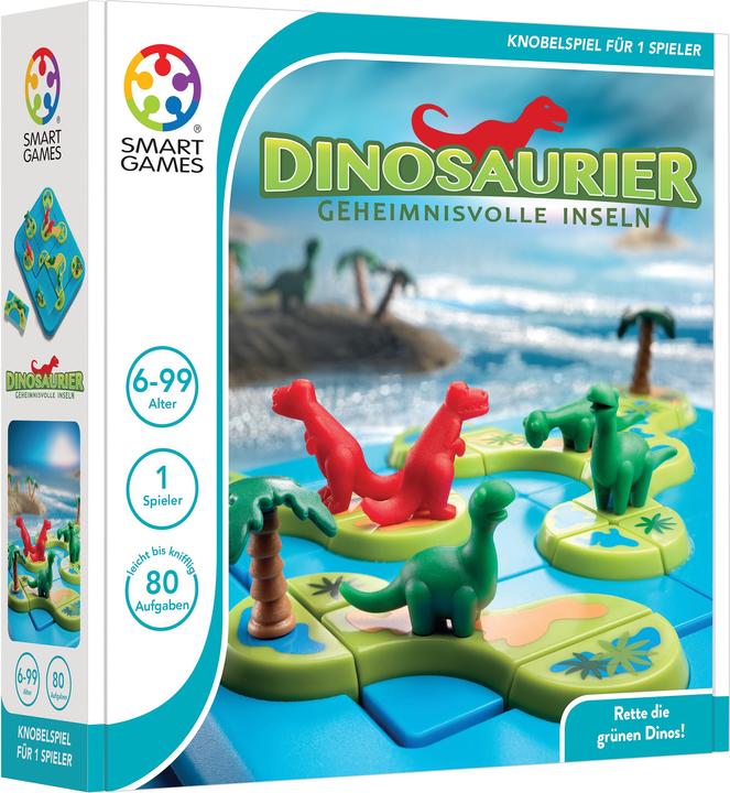 Actual product image Smart Games Dinosaurs - Mysterious Islands (French, German, English, Italian)