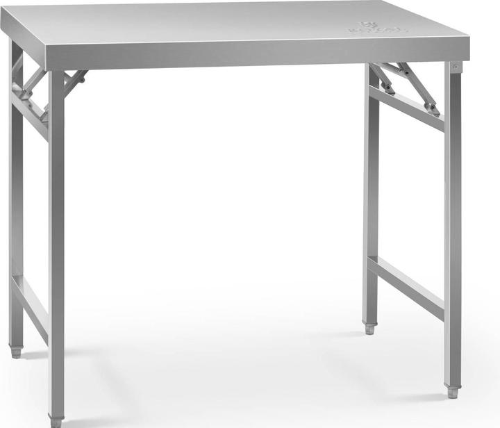 Actual product image Royal Catering Folding Work Table - 60 x 100 cm - 200 kg load capacity (60 cm, 100 cm)