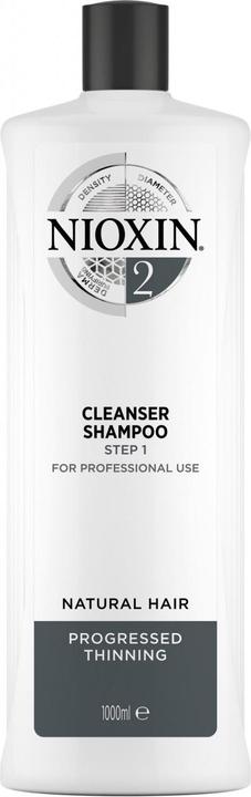 Nioxin Cleanser Shampoo 2 (1000 ml, Liquid shampoo)