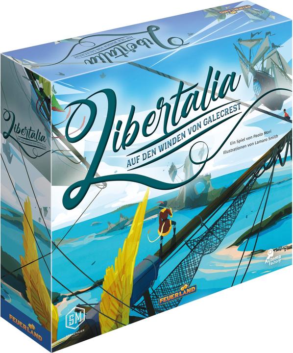 Immagine prodotto Feuerland FEU31010 - Libertalia - Sui venti di Galecrest, Gioco da tavolo, età 14+ (Edizione IT) (Tedesco)