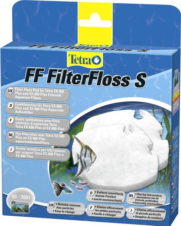 Image du produit Tetra Toison filtrante fine FF 400/600/700 (300 l, Filtres externes, Eau douce, Eau salée)