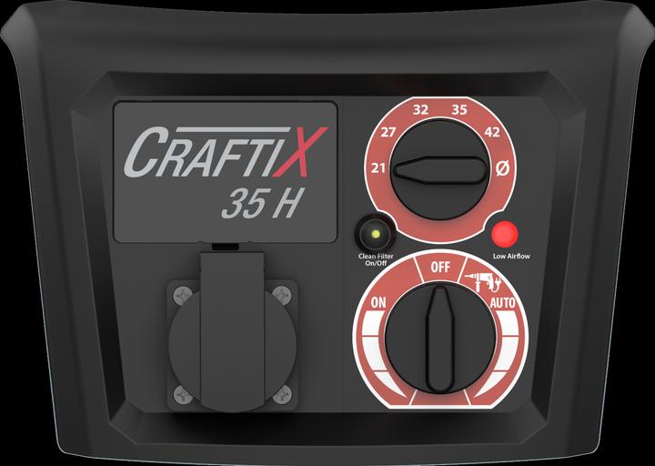 Image du produit Sprintus Aspirateur d'atelier avec prise électrique CraftiX 35 H pour poussières dangereuses de classe H
