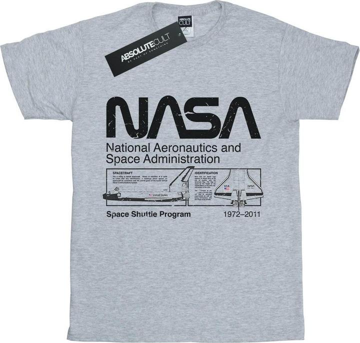 Immagine prodotto Nasa Classic Space Shuttle Maglietta Ragazzi (140, 146)