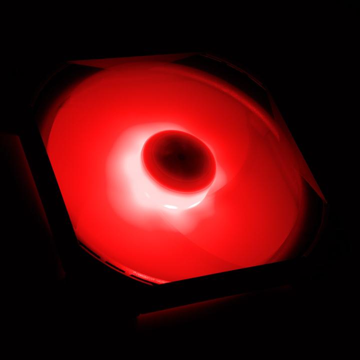 Actual product image Scythe Kaze Flex 140 Square ARGB PWM Fan 300-1200rpm (140 mm, 1 x)