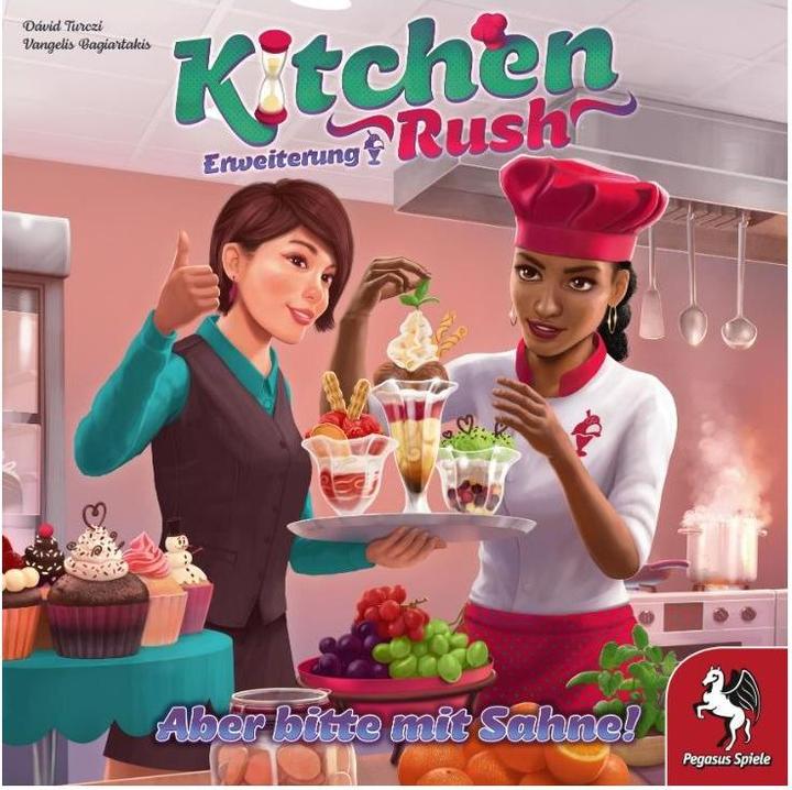 Image du produit Pegasus Jeu de famille Kitchen Rush : Mais s'il vous plaît avec de la crème (Allemand)