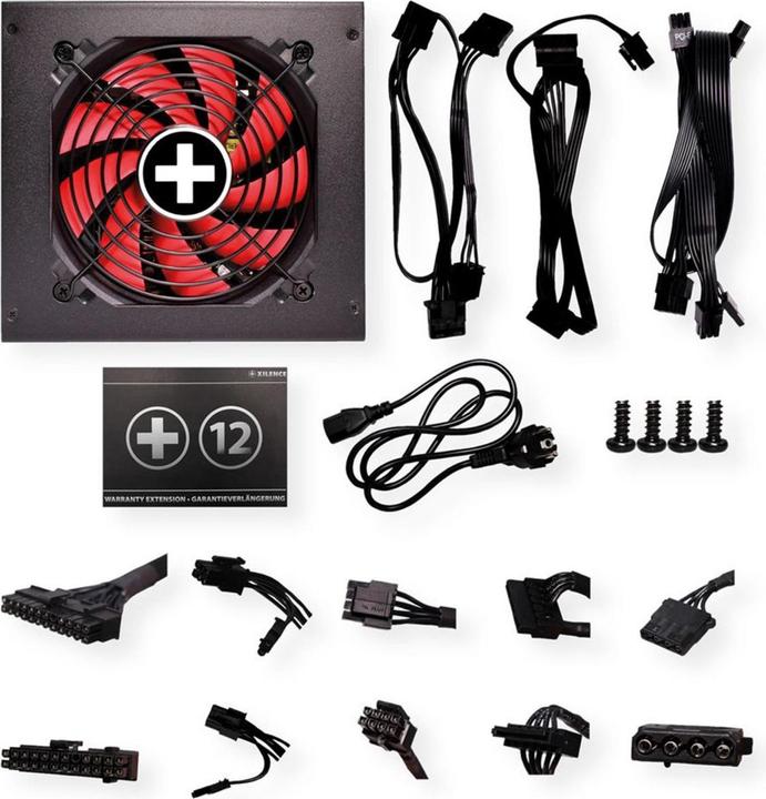 Actual product image Xilence 850 Watt Performance A+ III Semi-Modular (850 W)