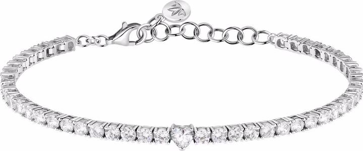 Immagine prodotto Morellato Bracciale romantico Tesori Cuore in argento SAIW166 (19 cm, Argento 925)