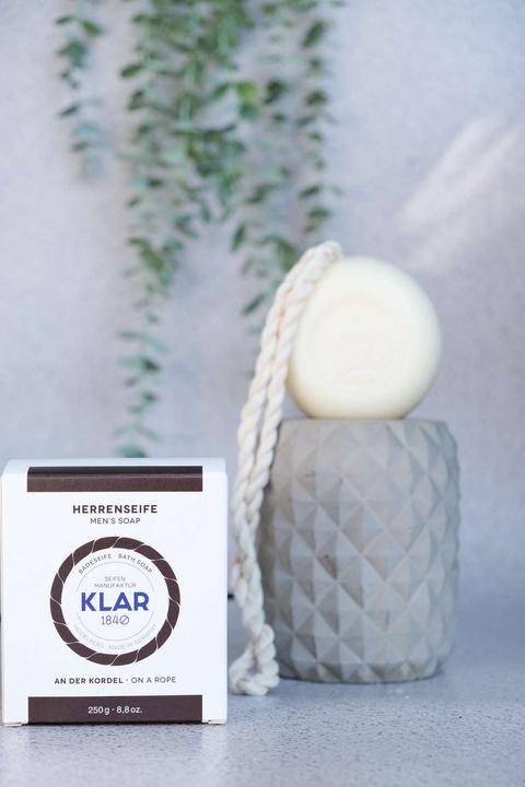 Image du produit Klar Savon de bain homme sur cordon (Savon dur)