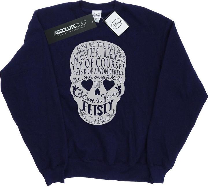 Immagine prodotto Disney Tinker Bell Skull Felpa Uomo (XXL)