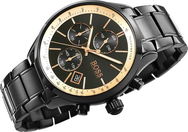 Actual product image Hugo Boss MEN'S 1513578 - GRAND PRIX (zh022a) (Chronograph, 44 mm)