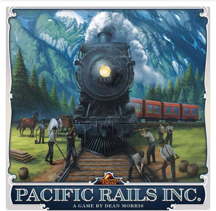 1026448 - Pacific Rails Inc - Board game, for 2-4 players, from 14 Years (DE Edition) (German)
