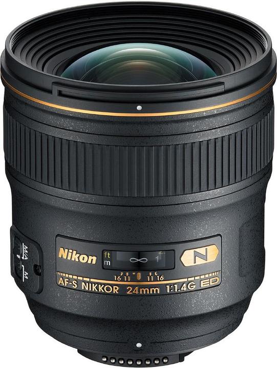 Image du produit Nikon AF-S Nikkor 24mm f/1.4G ED (Nikon F, Plein format)