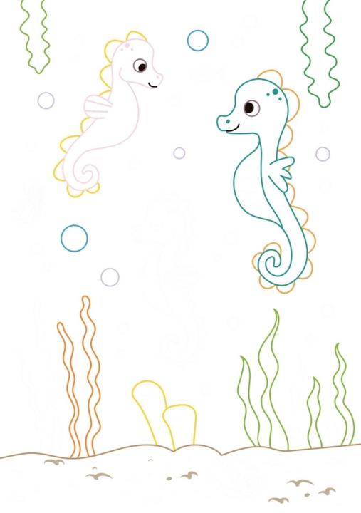 Image du produit Images à colorier pour les enfants de la crèche