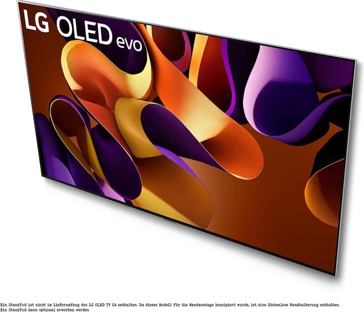 Produktbild LG OLED65G48LW 4K OLED evo TV (2024) Gallery Design 164 cm (65) (65", G4, OLED, 4K, 2024)