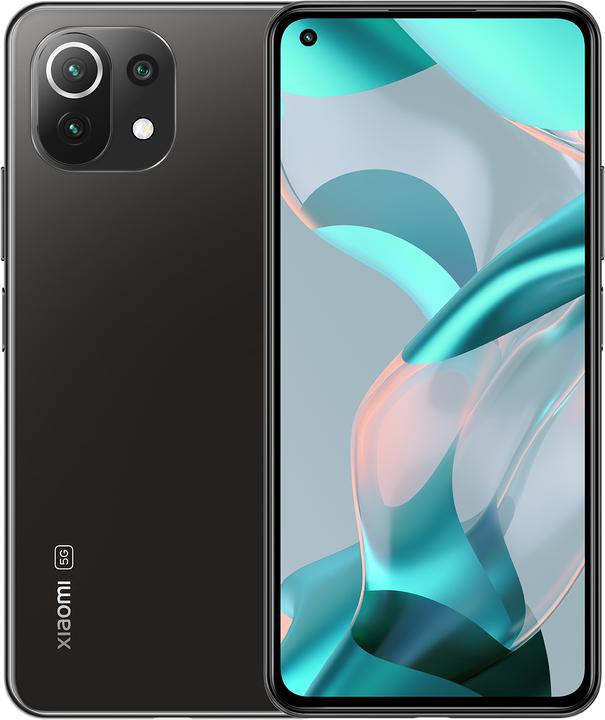 Actual product image Xiaomi 11 Lite 5G NE (128 GB, Truffle Black, 6.55", Dual SIM, 64 Mpx, 5G)