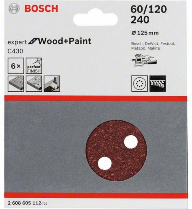Actual product image Bosch Professional Zubehör C430 (60, 120, 240)