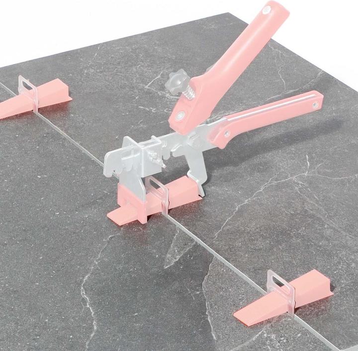 Actual product image XPOtool Tile Levelling System 800 Pull Tabs 2.0mm Laying Aid for Floor Tiles Paving Tiles