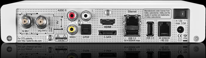 Produktbild Vu+ Solo SE, Weiss, Sat-Tuner (DVB-S2)