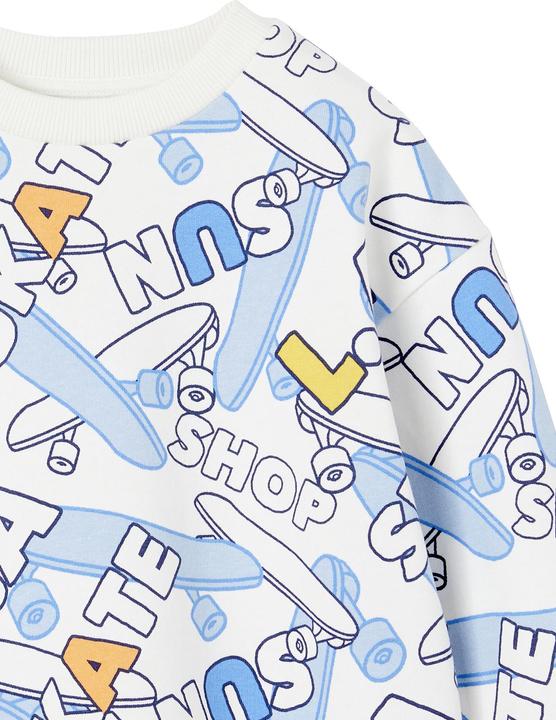 Produktbild Vertbaudet Jungen Sweatshirt mit Skater-Print und Recycling-Polyester (104)