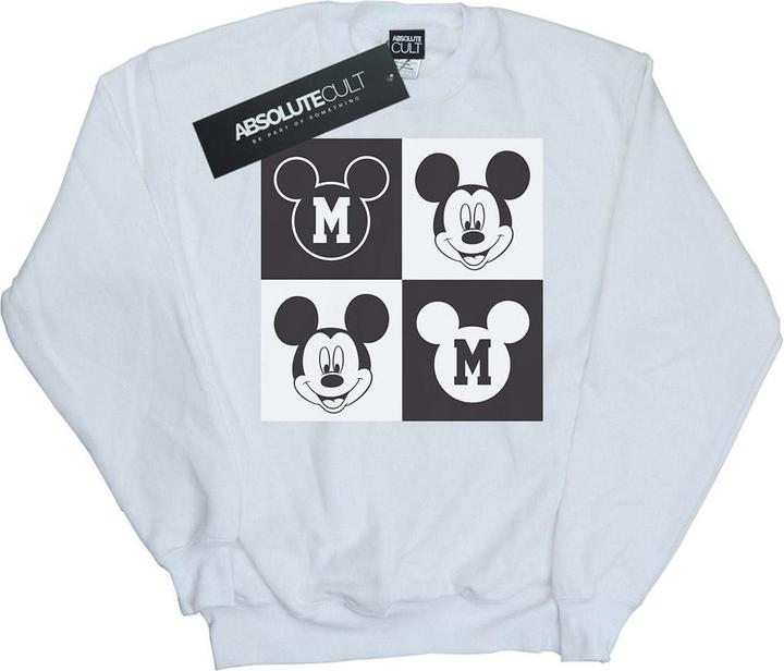 Produktbild Disney Mickey Mouse Smiling Squares Sweatshirt (L)