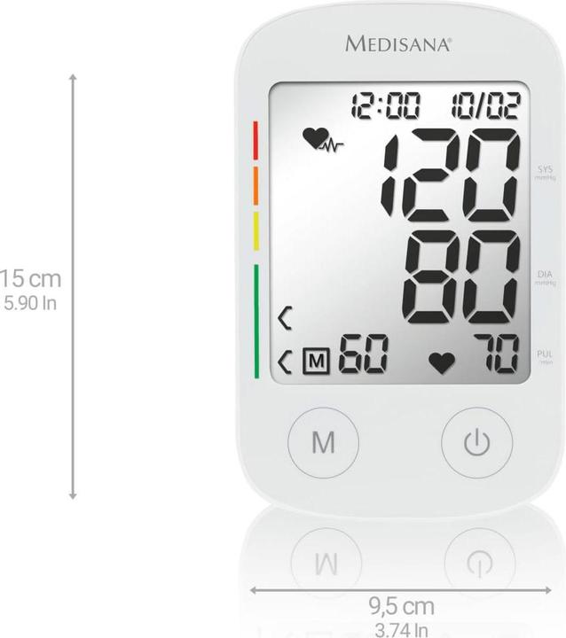 Actual product image Medisana BU 535 (Blood pressure monitor upper arm)