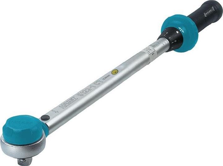 Actual product image HAZET Torque wrench 6122-1CT ∙ Nm min-max: 40 - 200 Nm ∙ Tolerance: 2% ∙ Square, solid 12.5 mm (1/2… (1/2", 40 Nm, 200 Nm)