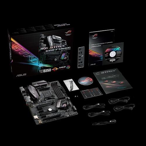 Actual product image ASUS Rog Strix B350-F Gaming (AM4, AMD B350, ATX)