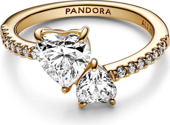 Image du produit Pandora Double coeur (58, Or 585/14 K)