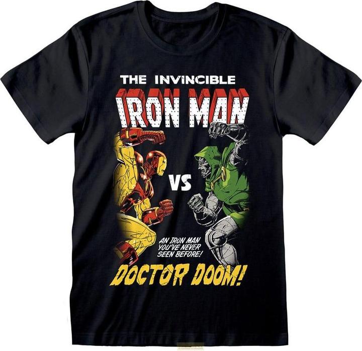 Immagine prodotto Heroes Inc Marvel T-Shirt Iron Man vs Doom Grösse S (S)