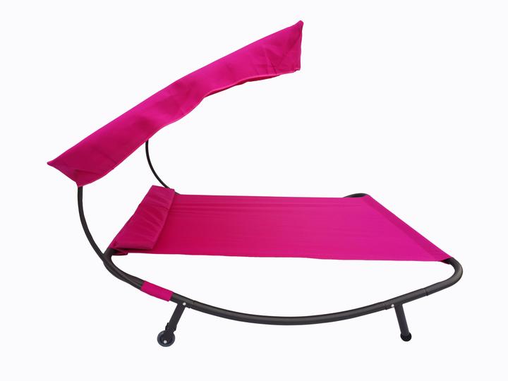 Produktbild VCM Doppelliege Gartenliege 2 Personen Bindox (200 cm)