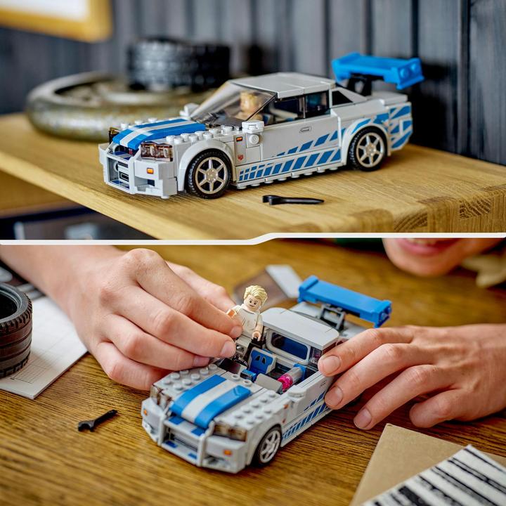 Image du produit LEGO 2 Fast 2 Furious - Nissan Skyline GT-R (R34) (76917, LEGO Speed Champions)