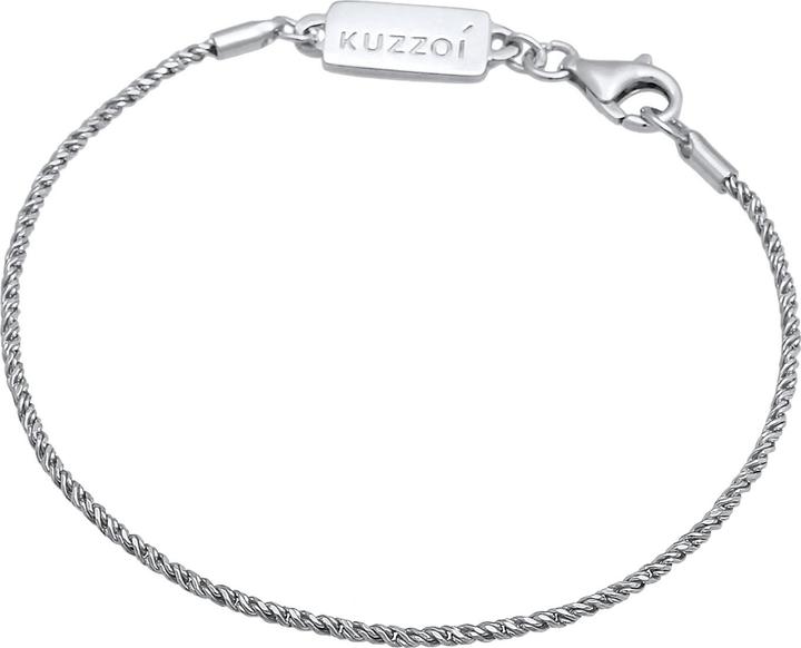 Immagine prodotto Kuzzoi Bracciale di base (23 cm, Argento 925)