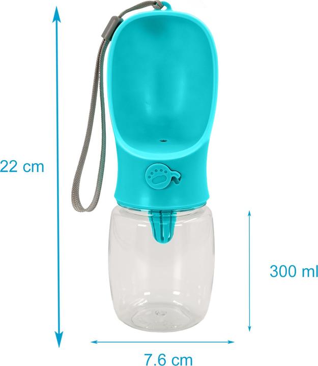 Actual product image Intirilife Portable Dog Drinking Bottle (0.35 l)