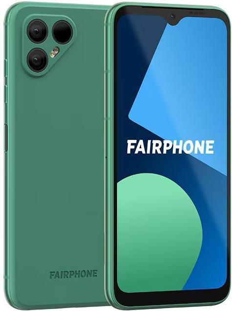 Fairphone 4 (256 GB, Green, 6.30", SIM + eSIM, 48 Mpx, 5G)