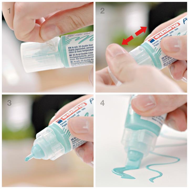 Produktbild Edding Acrylmarker 5400 Double Liner (Pastellblau, 10 mm, 1 x)
