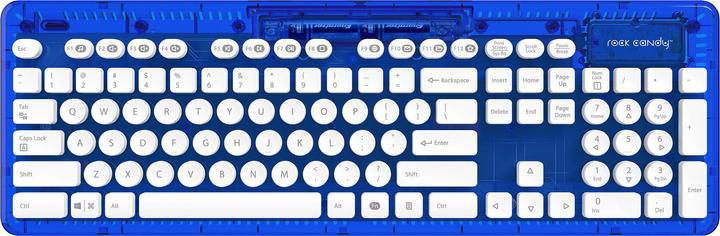 Produktbild PDP PC - Wireless Tastatur Rock Candy - blau (DE, Kabellos)