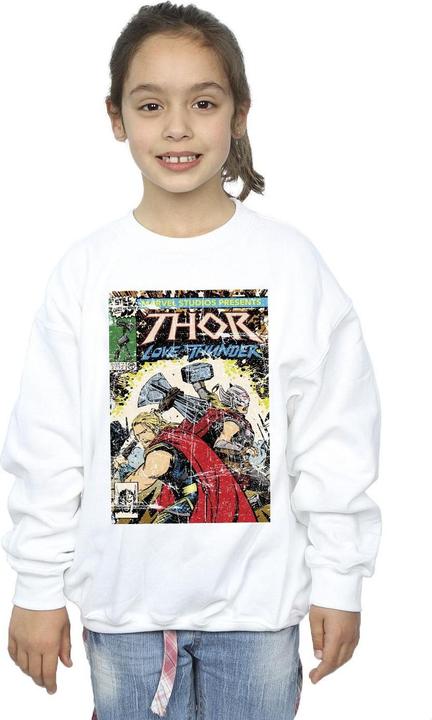 Immagine prodotto Thor Love And Thunder Vintage Poster Felpa Ragazze (128)