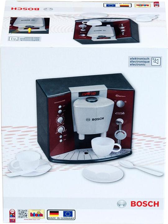 Actual product image Theo Klein Bosch coffee maker with sound