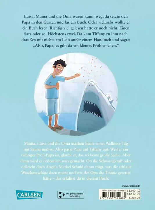 Immagine prodotto Der Tag, an dem Tiffany das Wasser aus der Wanne geschaukelt hat (Tedesco, Kling Marc-Uwe, Astrid Henn, 2022)